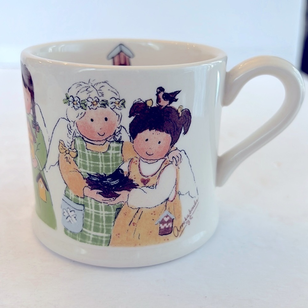 GNOMY'S DIARIES Mug ANGELS OF THE MONTH April by ANNEKABOUKE
